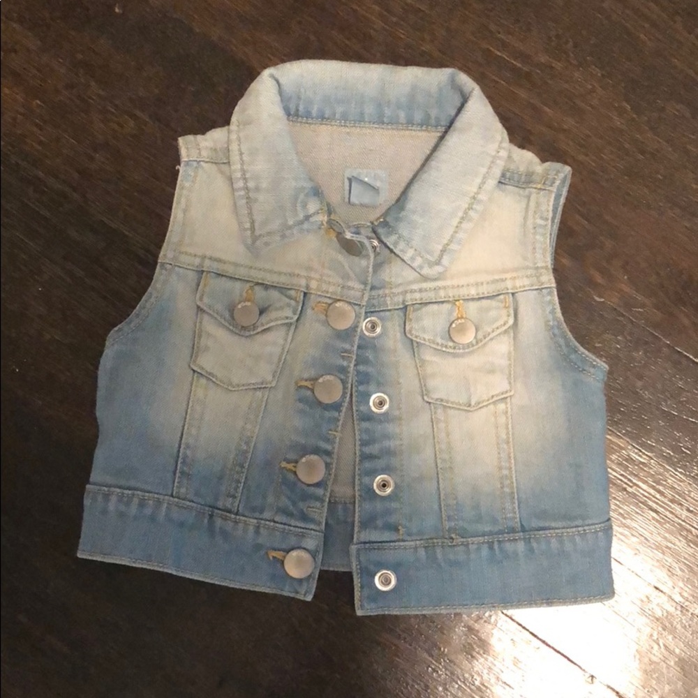 BabyGap Jean Vest New Without Tags